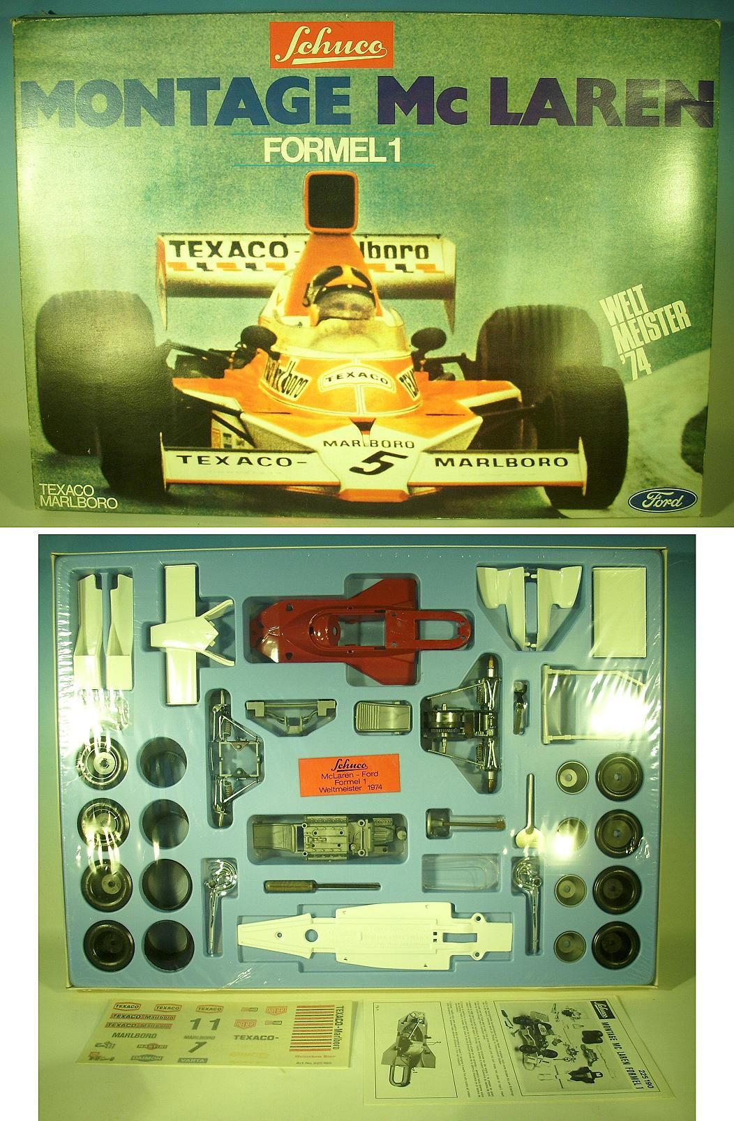 Schuco 225 190 Montage Set McLaren Formel 1 OVP