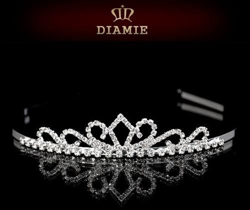 Weihnachtsangebote Brautschmuck Diadem Haarreif Tiara zum Schleier