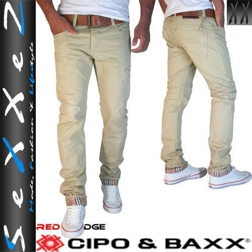 Baxx Jeans by Red Bridge Jeans Chino Hose Stoffhose   186 beige