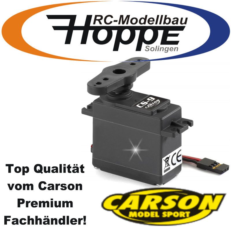 CARSON Servo CS 9 9 kg JR Stecker Zubehör 502024