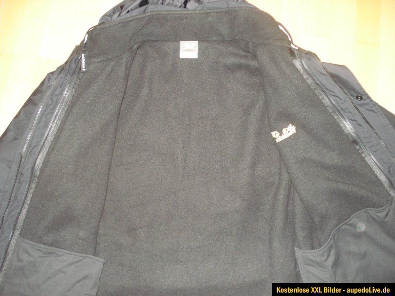 Jack Wolfskin Doppeljacke 3 in 1, GENESIS MEN, Gr. XXL, schwarz, w