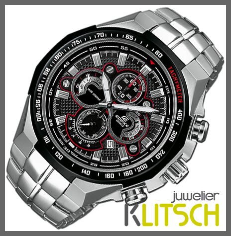 Edifice Analog Chrono Herren Uhr EF 554D 1AVEF UVP 199€