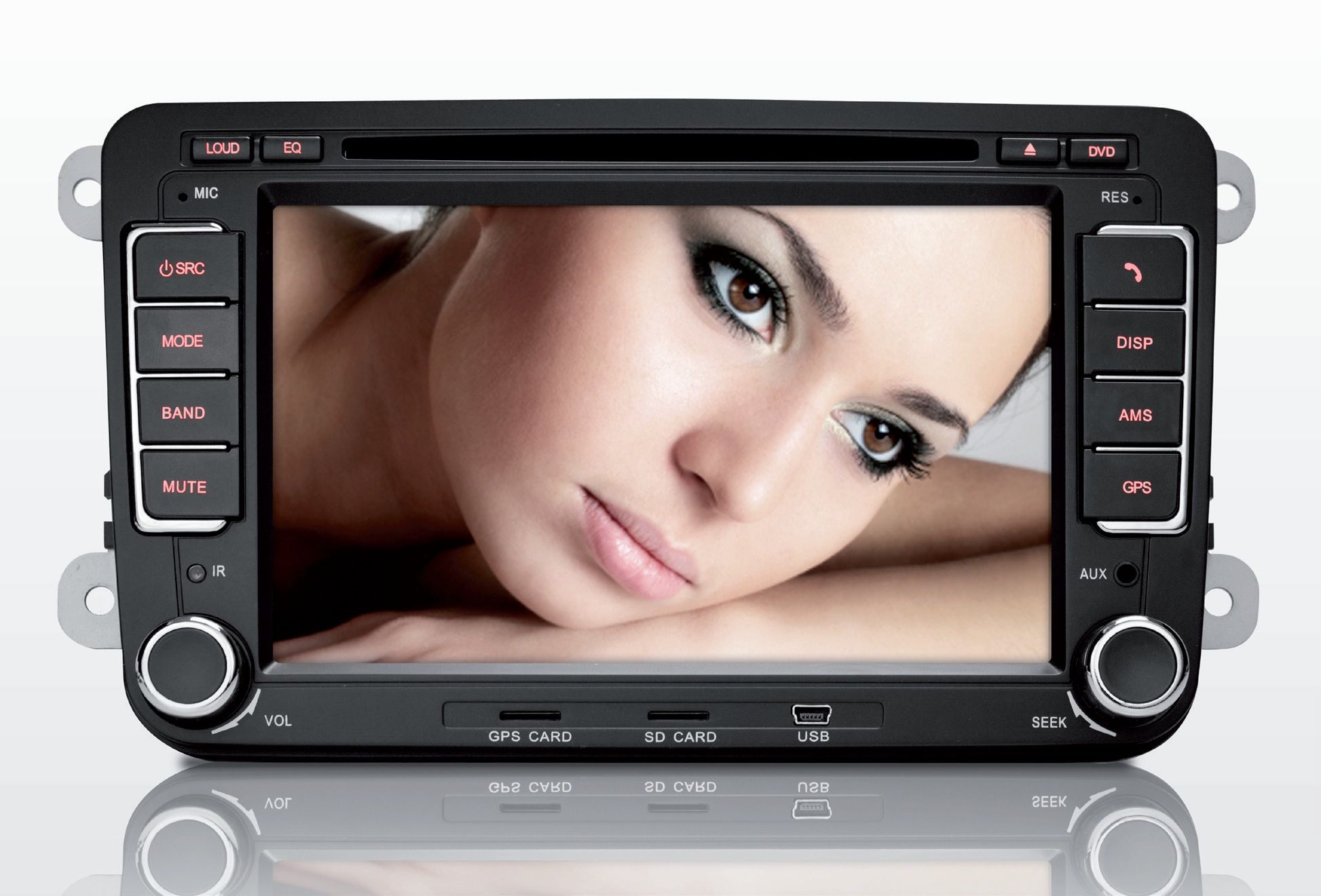 VW Doppel DIN USB SD DVD  Bluetooth DVB T Autoradio