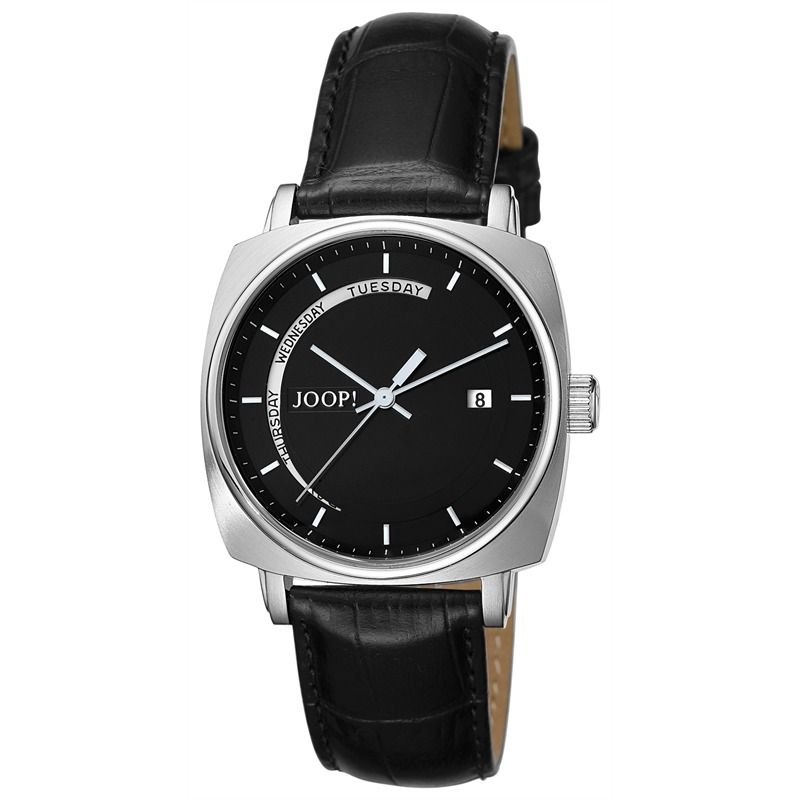 Quarz Day & Date Herren Uhr Schwarz JP100521F01 UVP 229,00€