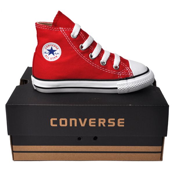 CONVERSE KINDER CHUCKS ALL STAR EU 24 BABY SCHUHE ROT INFANT für