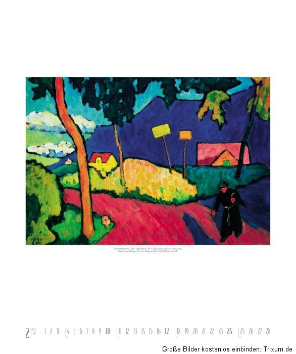 Gabriele Münter Korsch Kalender 2013