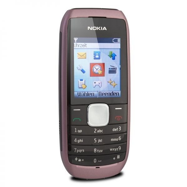 Nokia 1800 orchid red Einsteiger Handy ohne Vertrag Radio Taschenlampe