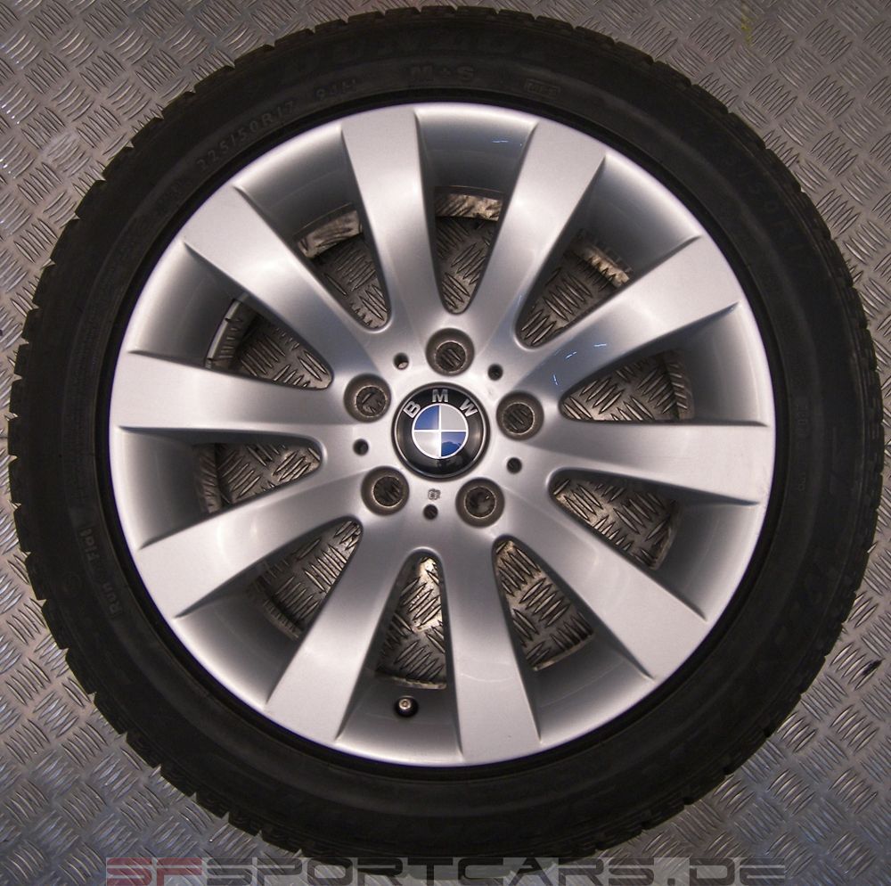 17 Zoll Radialspeiche 244 BMW 5er E60 E61 Winterreifen Alufelgen