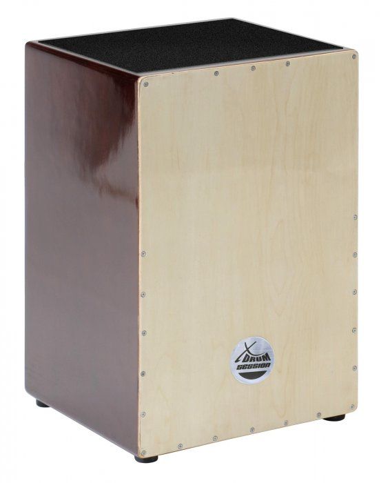 XDrum Cajon Nature Series brown wood Percussion