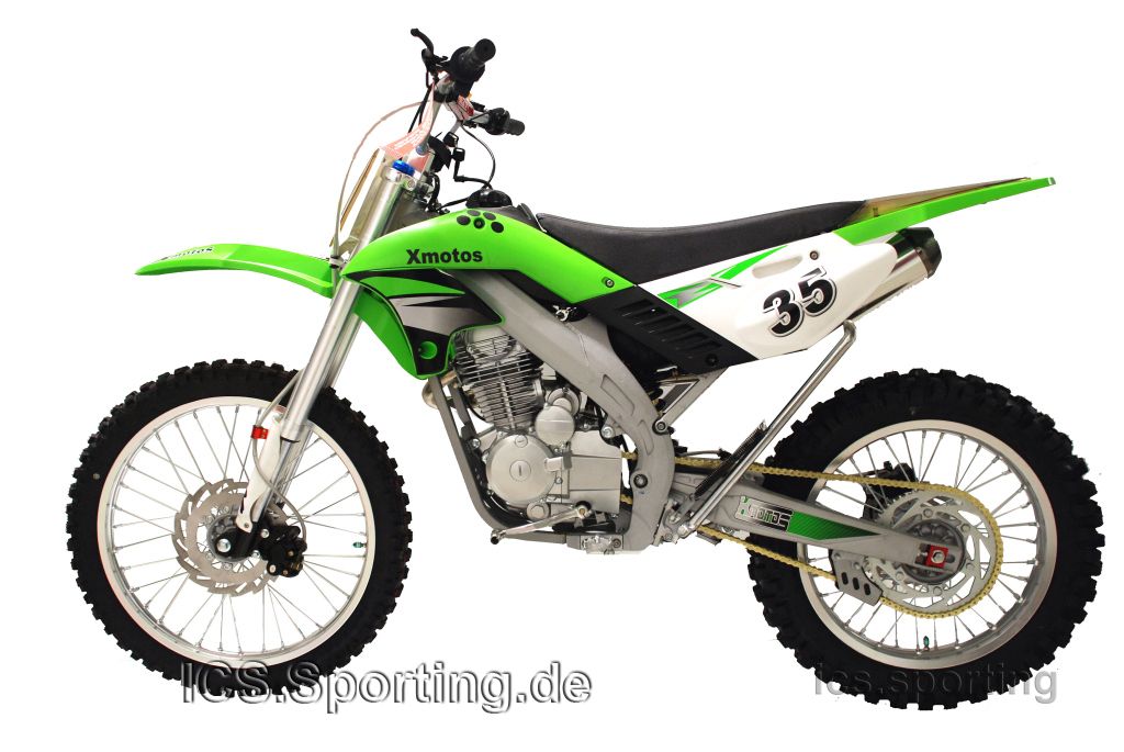 ICS CBF 35 Bigfoot Vollcross Dirt Bike 250cc Schwarz