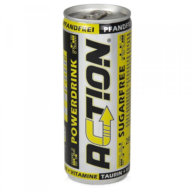 30 EUR/l) ACTION Sugarfree Powerdrink 24x250ml