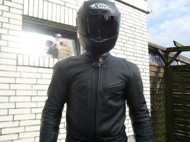 Lederkombi Dainese Luce, Gr. 48, schwarz, Zweiteiler, 2PC, Ghostrider