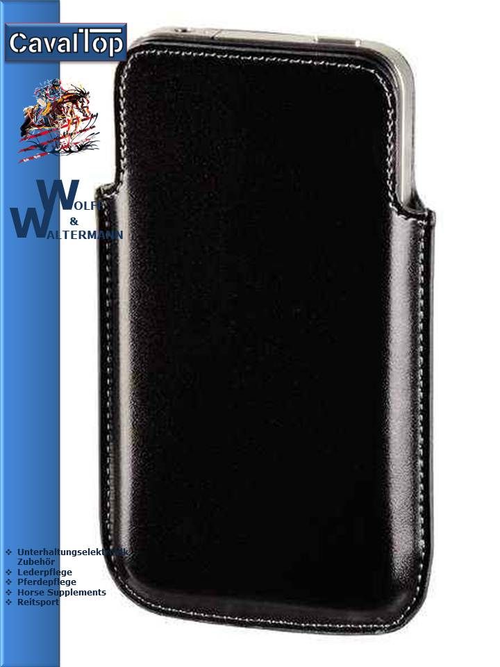 ORIGINAL HAMA HANDYSLEEVE HANDYTASCHE LEDER APPLE iPHONE 4, 4 S 104596