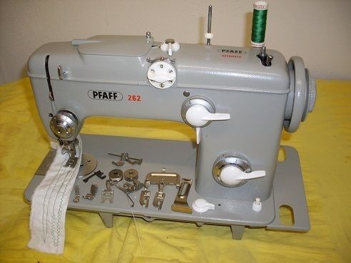 Pfaff 262 Automatic Nähmaschine Jeans Leder