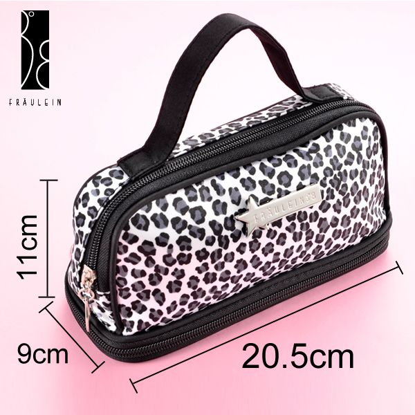 Fräulein 38 Leopard Zebra Motive Tasche Kosmetiktasche Schminktasche