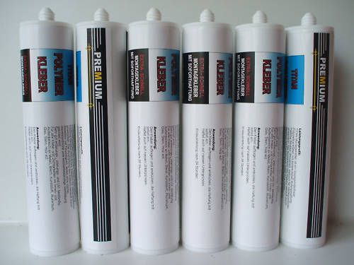 Polymer Montagekleber 6x 290 ml PREMIUM Polymer Kleber