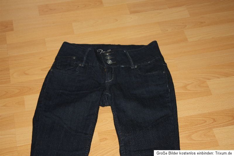 Röhrenjeans Gr. 38 dunkelblau