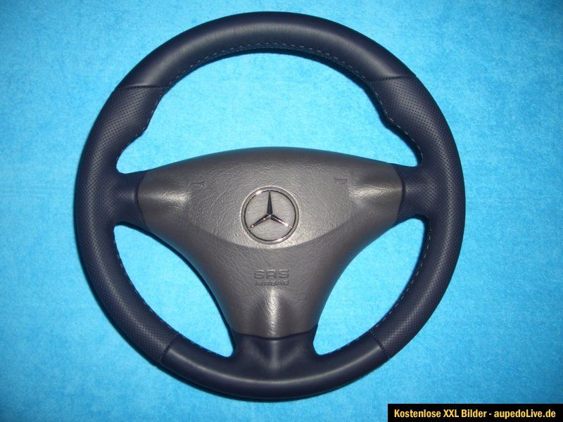 Mercedes Benz A Klasse W168 Airbag Leder Lenkrad Lederlenkrad