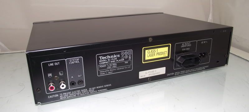 Technics SL PJ28 CD Player Midi Size 360mm wide compact disc