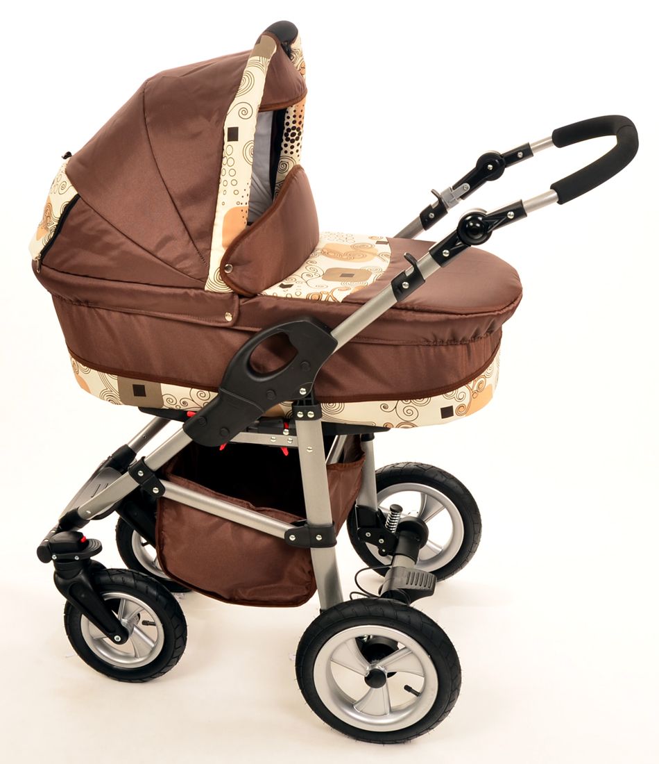 TOP KOMBIKINDERWAGEN 3in1+Babyschale/Autositz +Babywanne +Sportsitz