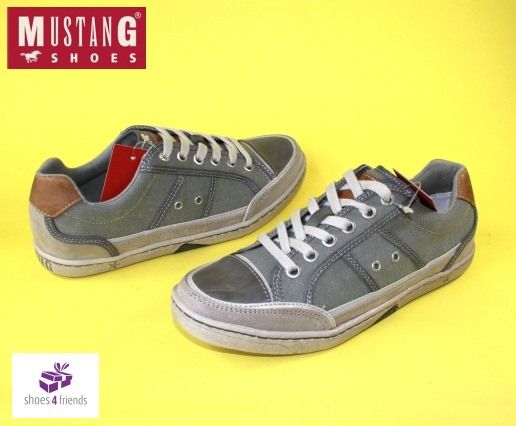 Mustang Damen SCHUHE Gr 37 coole Sneaker Schnuerschuhe grey SALE NEU