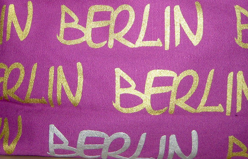 Robin Ruth Tasche Berlin groß   lila pink city shopper Souvenirs