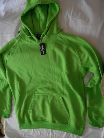 URBAN CLASSICS Kuscheliges Kapuzen Sweatshirt/Hoody 4XL limegreen *NEU