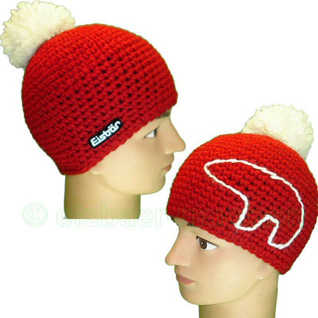 ORIGINAL EISBÄR MÜTZE WINTERMÜTZE COCKER STRICKMÜTZE BEANIE