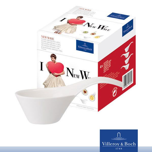 Villeroy & Boch NewWave Flying Dinner Set 4tlg. BBQ