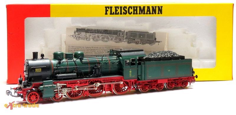 FLEISCHMANN DAMPF LOK DER DB; BR P8 °4800° MIT OVP, SPUR H0