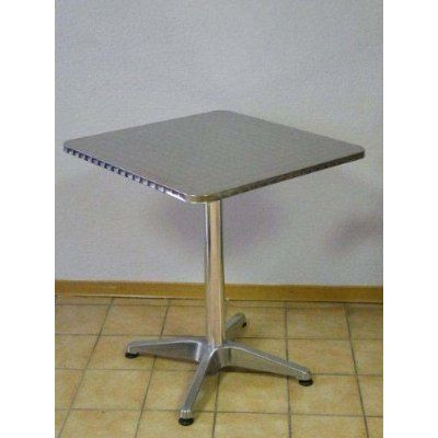 Tisch Stehtisch Edelstahl Tisch Bistrotisch 60 x 60 NEU