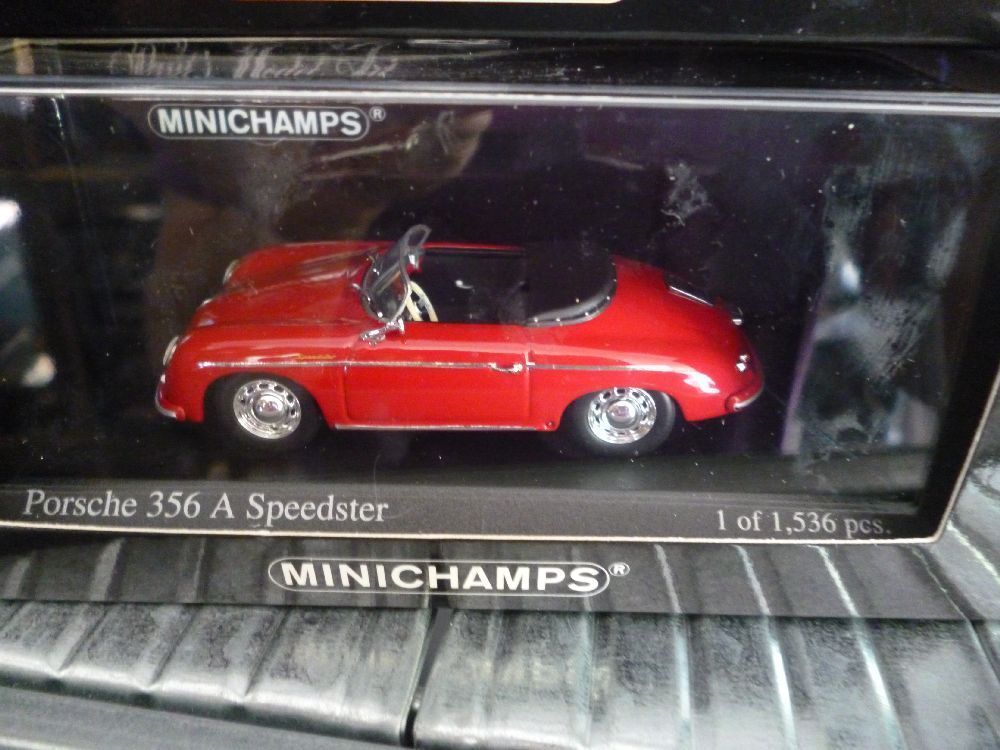 MINICHAMPS * PORSCHE 356 A SPEEDSTER * OVP * 143