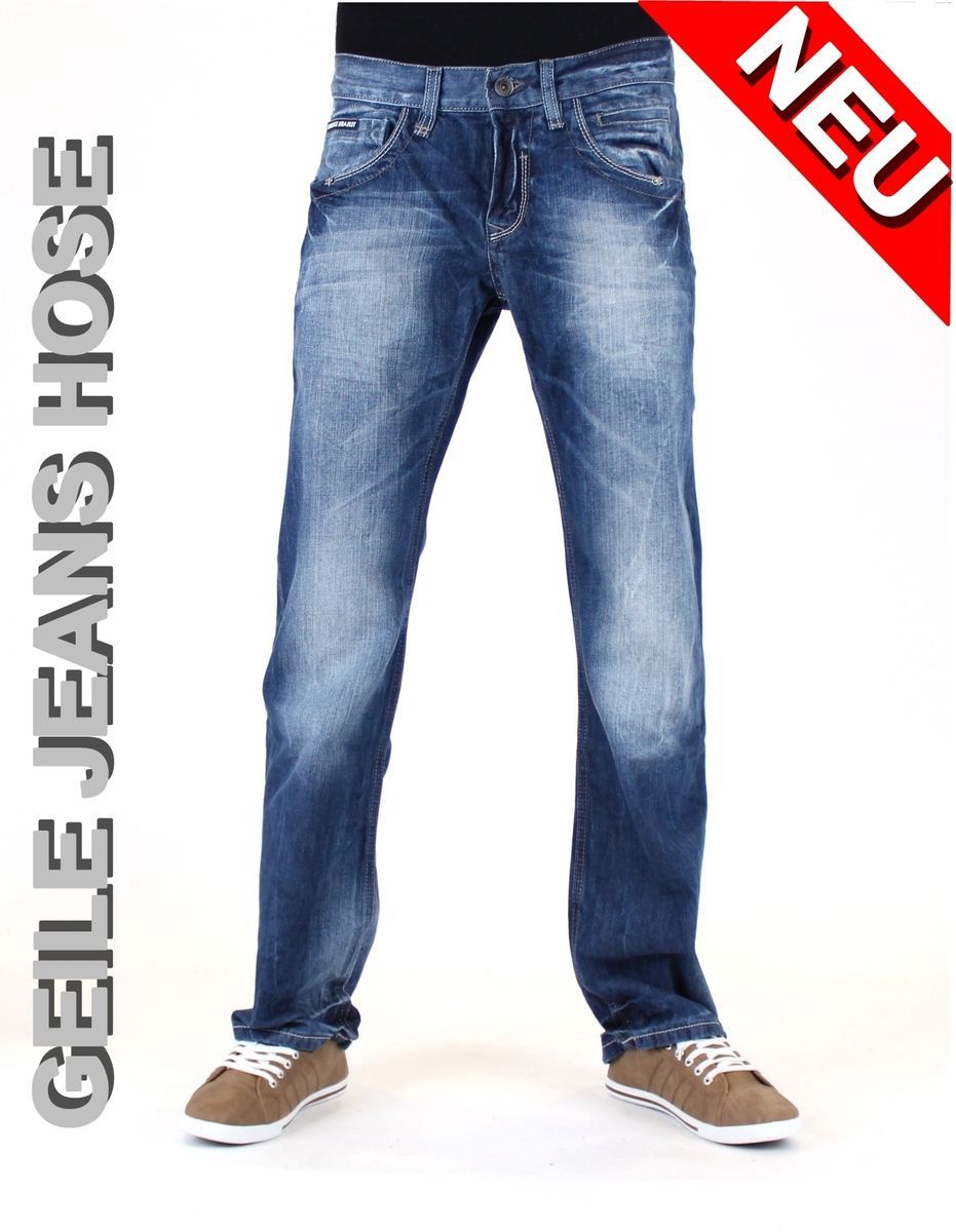 BRADLEY HERREN JEANSHOSE CLUBWEAR BEANDNEUE Gr. L30 NEU 366