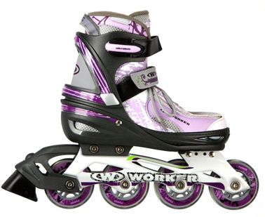 Damen Inline Skates PERLETA Gr. 35   38 ABEC 5 Inliner Inlineskates