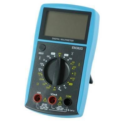 Digital Multimeter Messgerät *63625* EM382D für Haus, Auto, Hobby