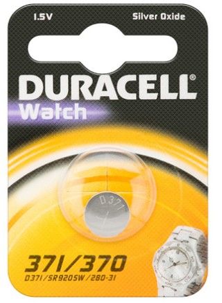 DURACELL KNOPFZELLE UHRENBATTERIE SR 920 /371/370/SR 69