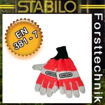 ® Schnittschutz Handschuhe EN 381 7 Gr. S XL PSA Forst Kettensägen