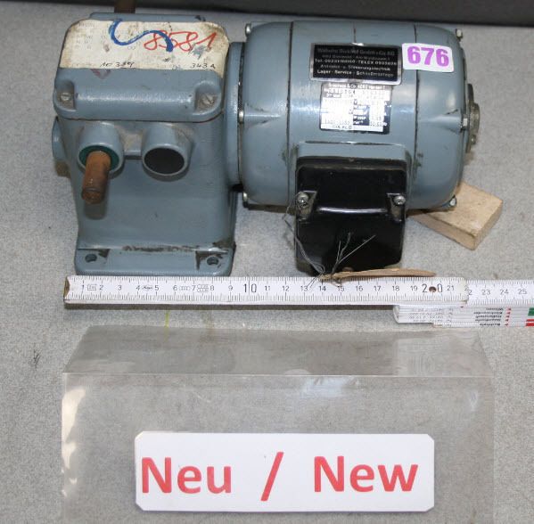 Groschopp winkelgetriebe 45 W 0,5 Min Getriebemotor type 220 380V