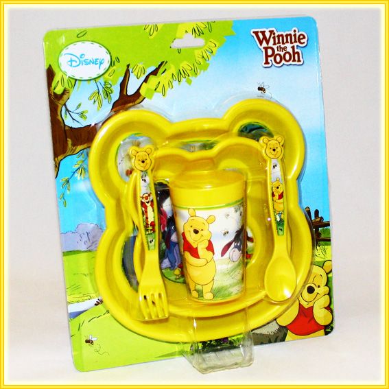 Frühstücksset 5 tlg.   Disney Winnie the Pooh   Puuh Bär   Geschirr