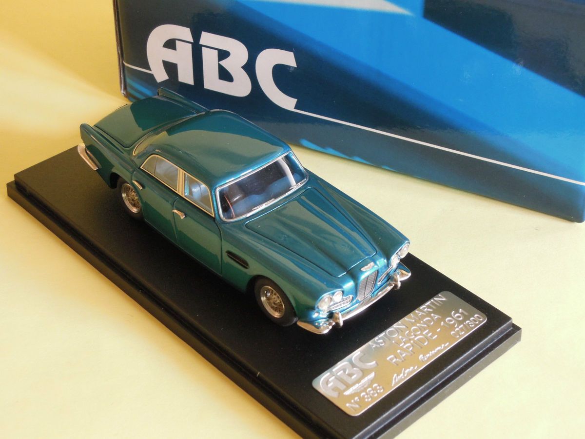 ABC#383 Aston Martin Lagonda Rapide 61 n/Showcase Heco SMTS AMR 1/43