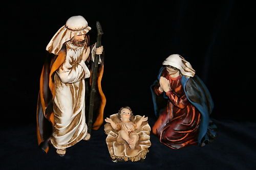 KF 399, Krippenfiguren, Set 14 tlg, 28 cm, Krippenzubehör