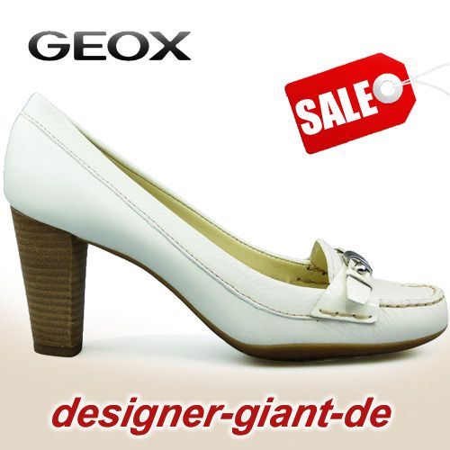 H392 NEU Geox Damen Pumps MEREDITH weiss % JETZT SPAREN