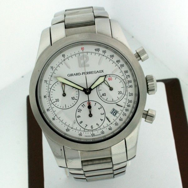 Girard Perregaux Chrono Sport Chronograph w/Date $6,250.00 mens 40mm