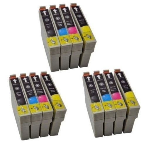 12 INK CARTRIGES FOR STYLUS BX305FW BX305F SX420W SX425W SX435W B42WD