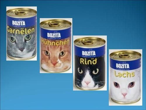 Bozita Katzenfutter 12 x 410 g Dosen Nassfutter