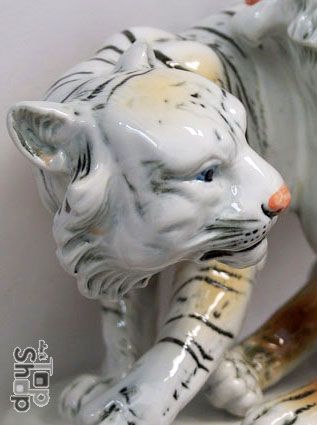 SIBIRISCHE TIGER Wildkatzen PÄRCHEN Figurengruppe ENS 423