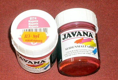 Javana Seidenmalfarbe 50 ml Farben frei wählbar (KL7 L)(100ml/5,90