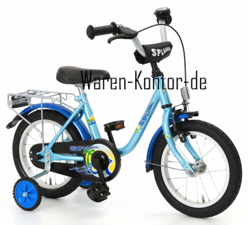 Kinderfahrrad 12 Zoll Splaaash blau NEU + OVP