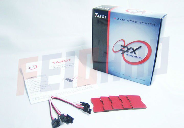 F02024 Z Tarot ZYX 3 AXIS Flybarless Gyro + Multifunction Program Card