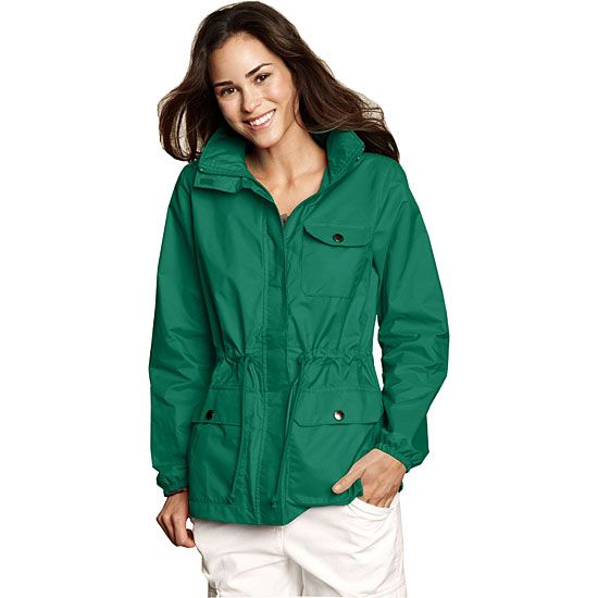 LANDS END Damen Stormraker Windjacke Wetterjacke Damenjacke